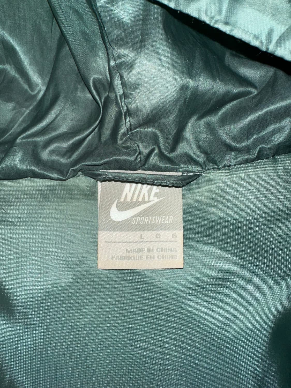 나이키 원드러너 후드 바람막이 그린 상품이미지5