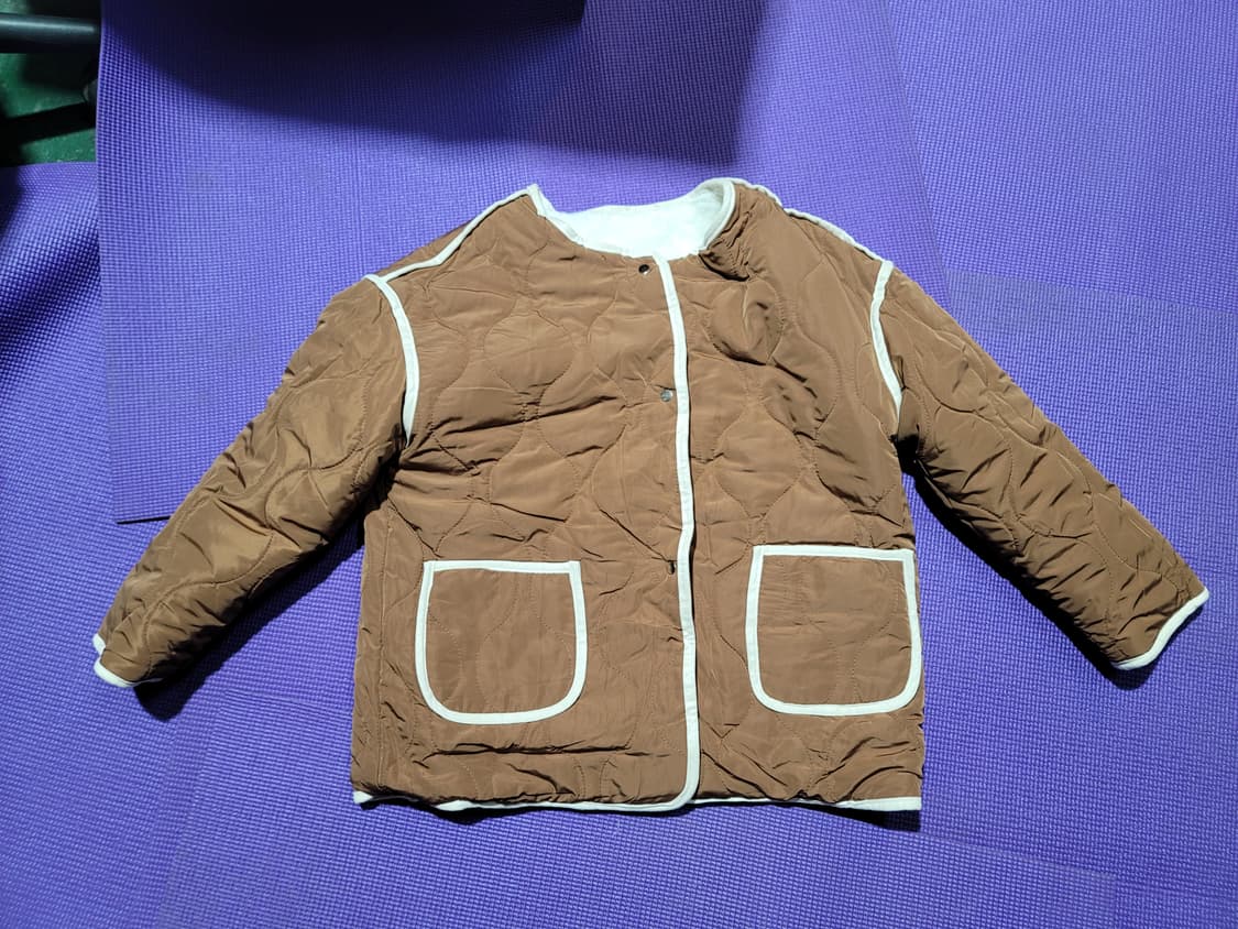 (새옷)퀄팅 클래식 누빔 자켓 44(XS)~66(M) 3벌 3만원 상품이미지8