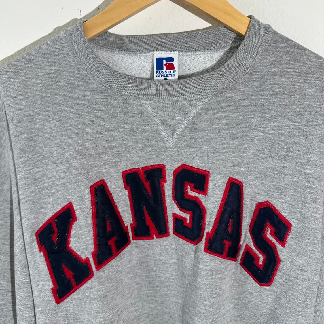 90's 빈티지 러셀 애슬레틱 KANSAS 맨투맨 상품이미지3