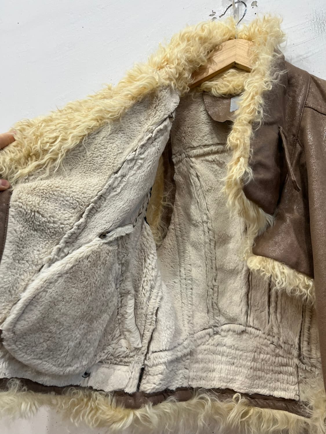 mesense 무스탕 양털 베스트 조끼 상품이미지8