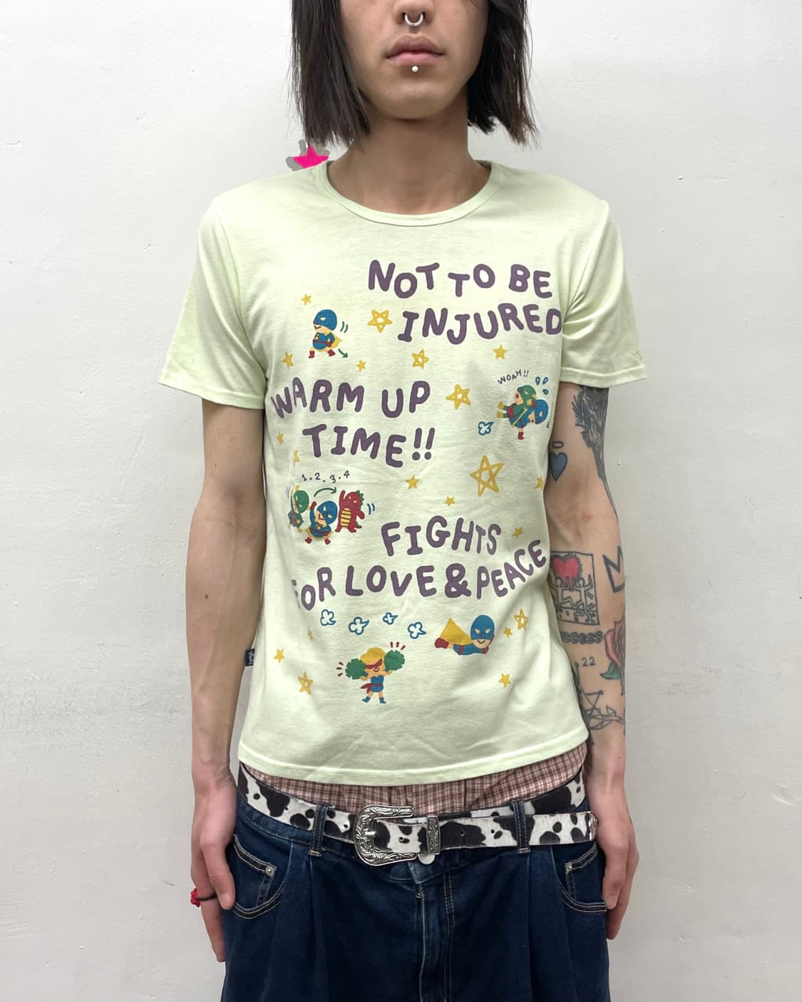 Rough Star Baby Green T-shirt  상품이미지1