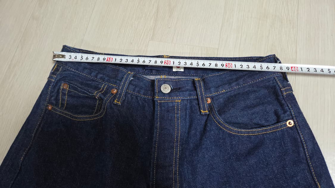 (착샷) 리바이스 501 블루탭 1980s 재팬 데님 상품이미지6
