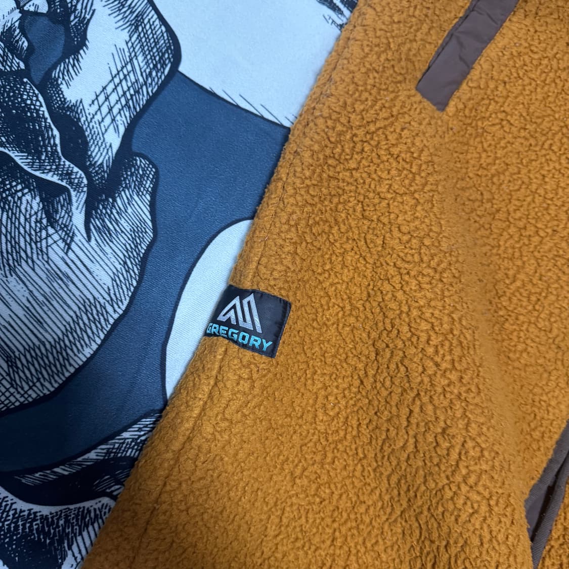 그레고리 뽀글이 양면 롱점퍼 XS사이즈 실착 남성 M 상품이미지6