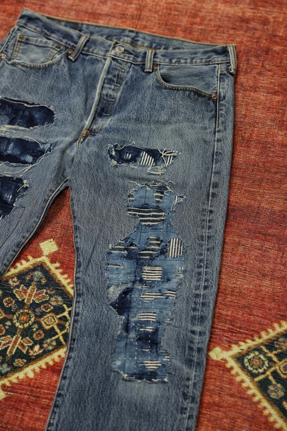 리바이스 501 커스텀 데님팬츠 판매 상품이미지3