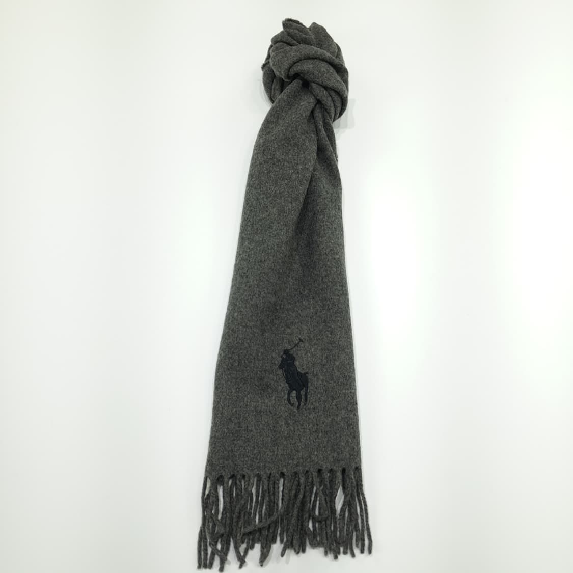 MX260 폴로 랄프로렌 그레이 램스울 목도리 머플러 상품이미지4
