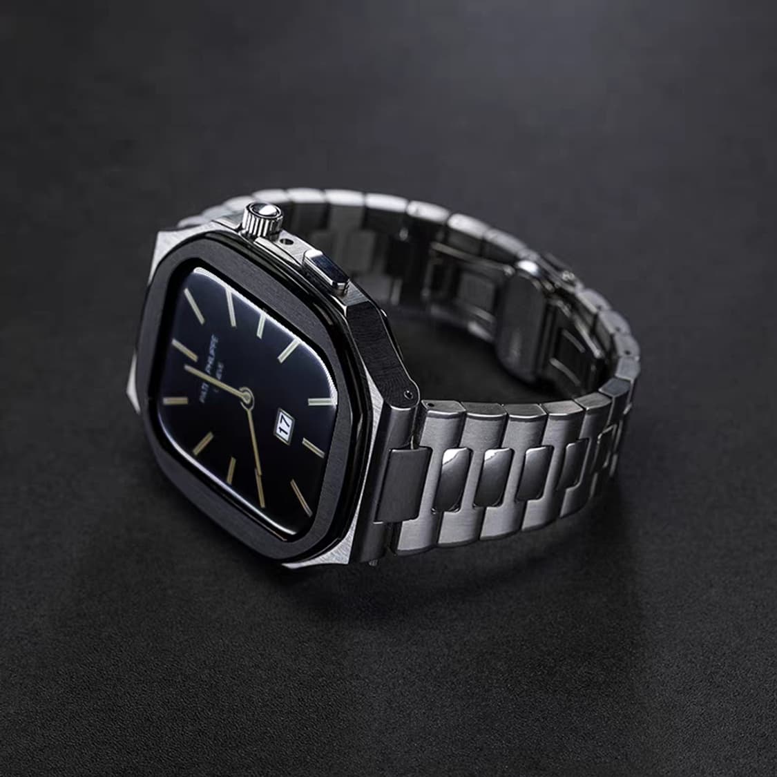 Oceanora 애플워치 11세대 케이스 + 스테인리스 스트랩 상품이미지4