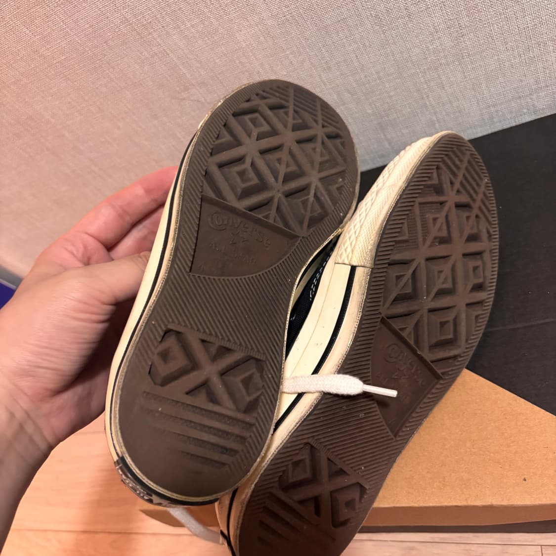 컨버스 척테일러 올스타 하이 블랙 230 상품이미지4