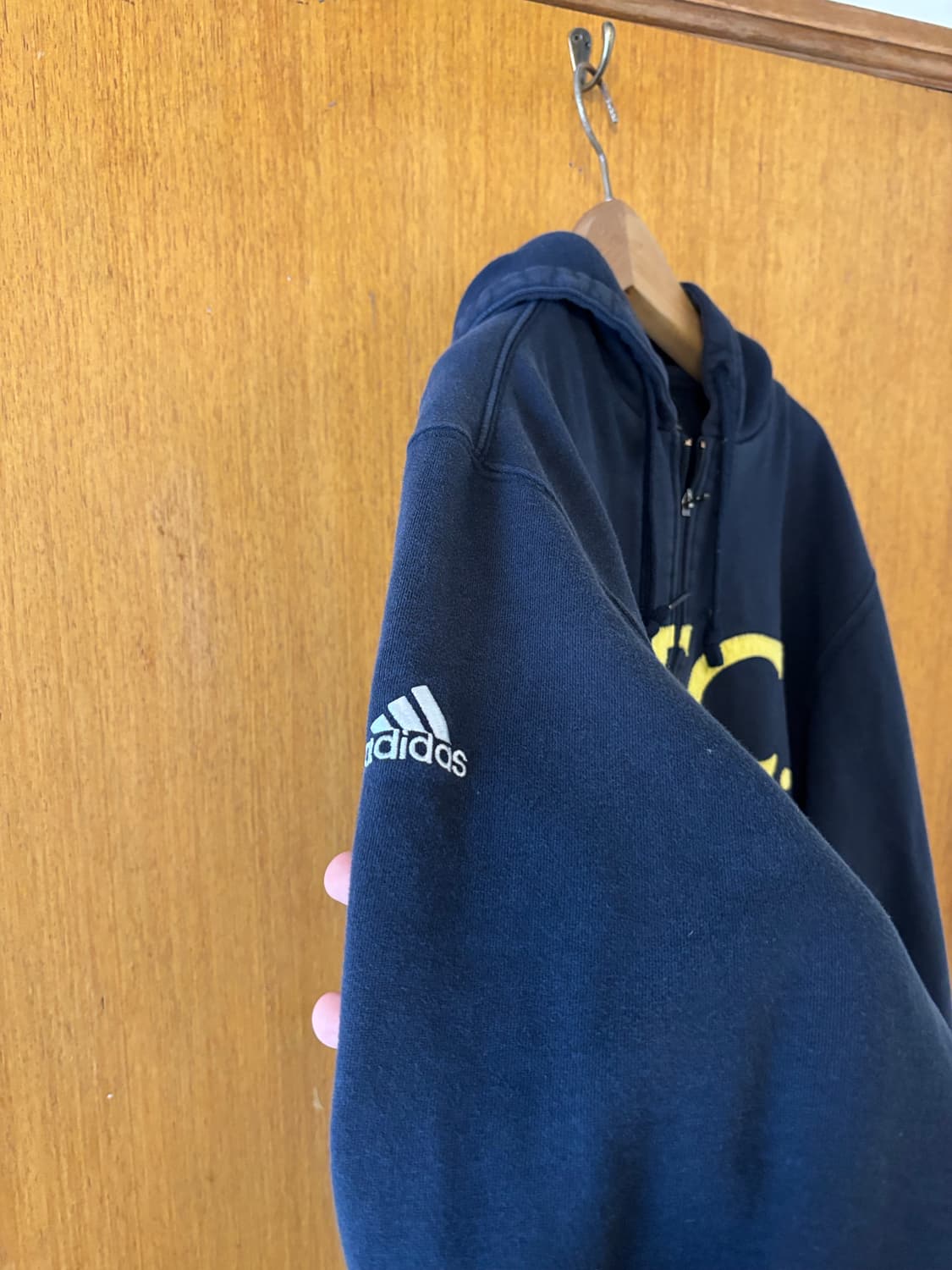 아디다스 LFC 네이비 후드 집업 상품이미지3