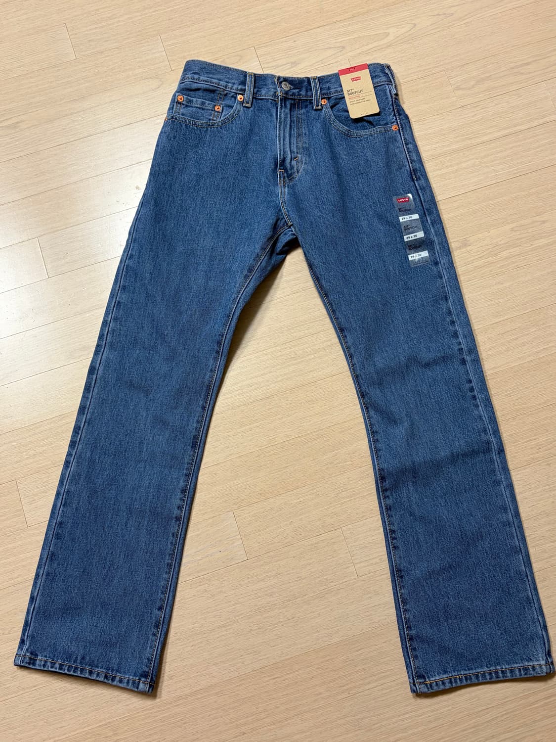 리바이스 517 29x30 미디움 스톤워시 레드탭 상품이미지2