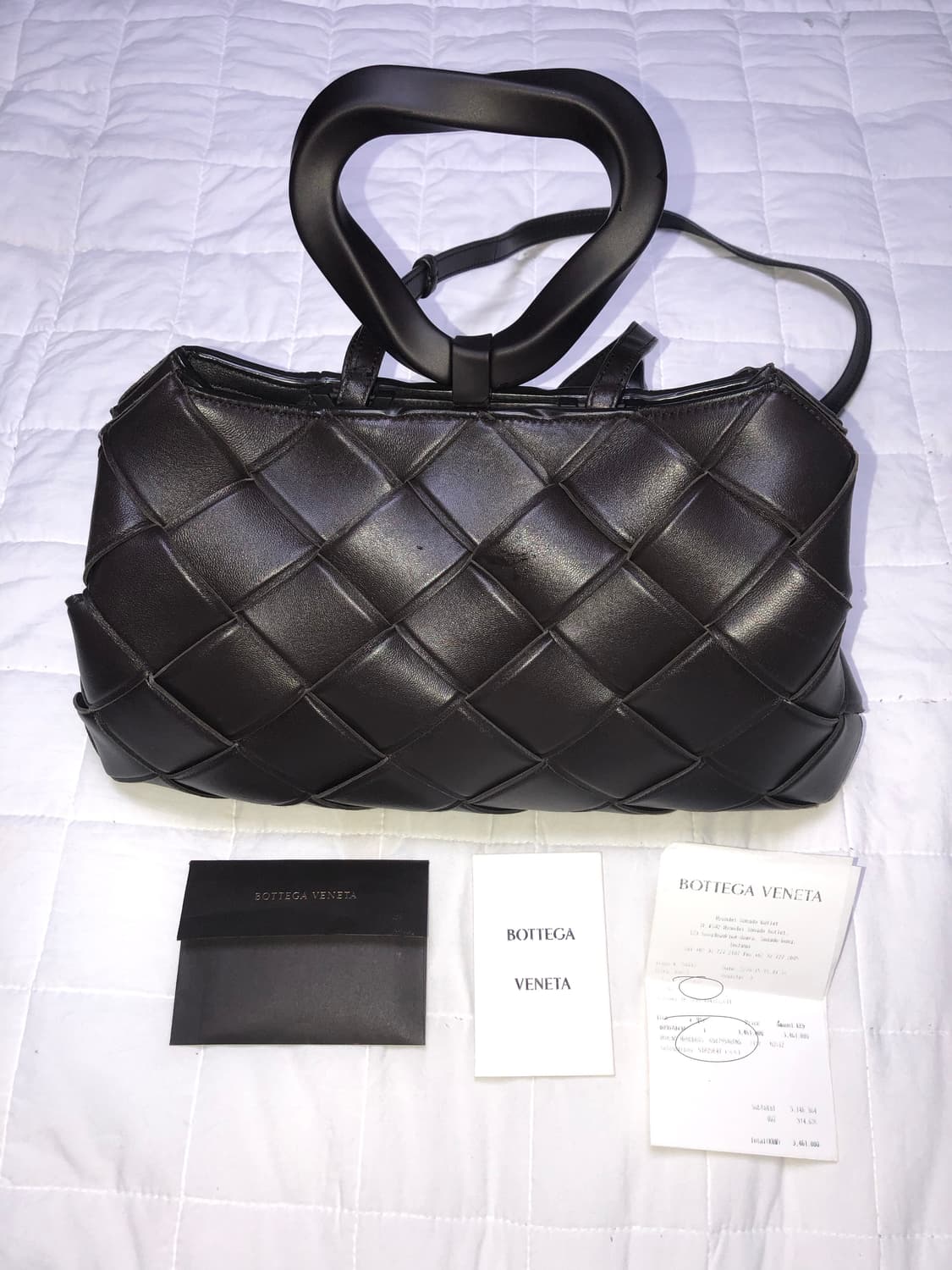 보테가베네타 그래스프 탑 핸들 백 상품이미지1