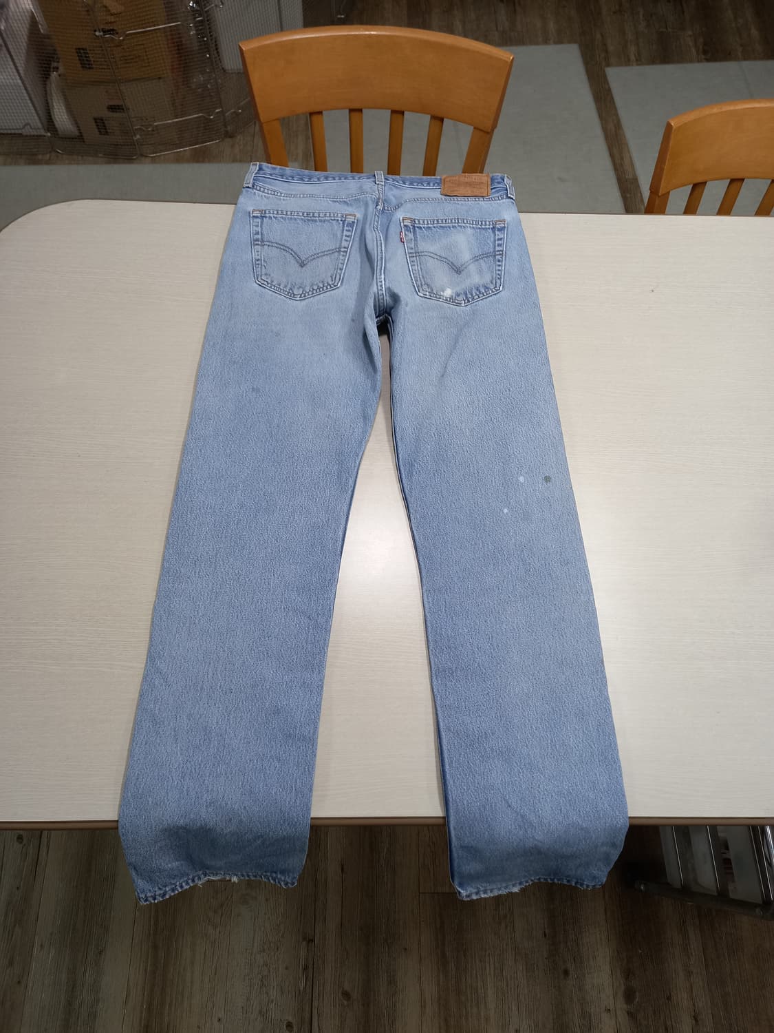 34 90's 리바이스501xx USA 일자진 커스텀 34-543 상품이미지2