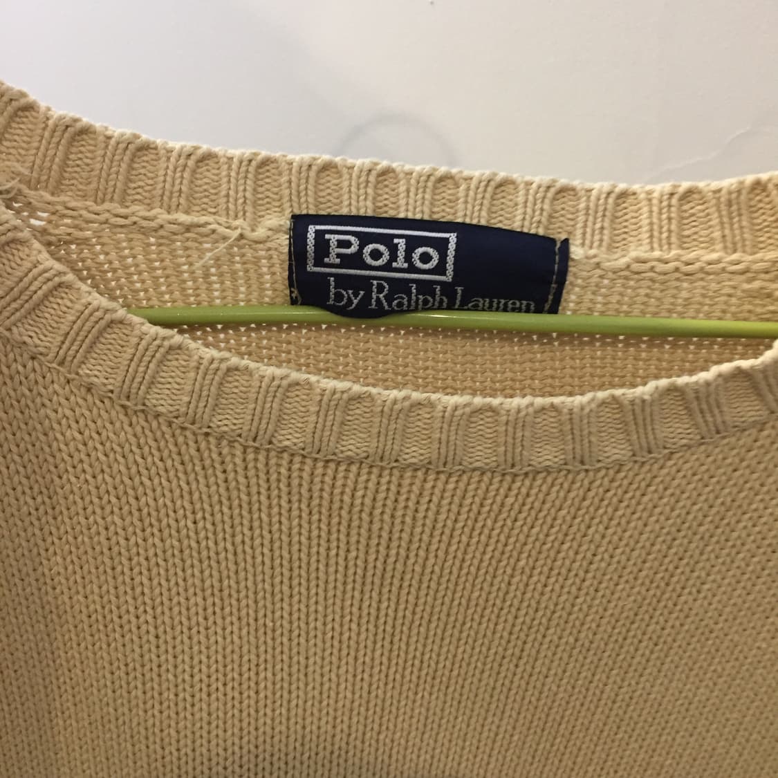 Polo 폴로랄프로렌 모리걸 레몬 니트 상품이미지4