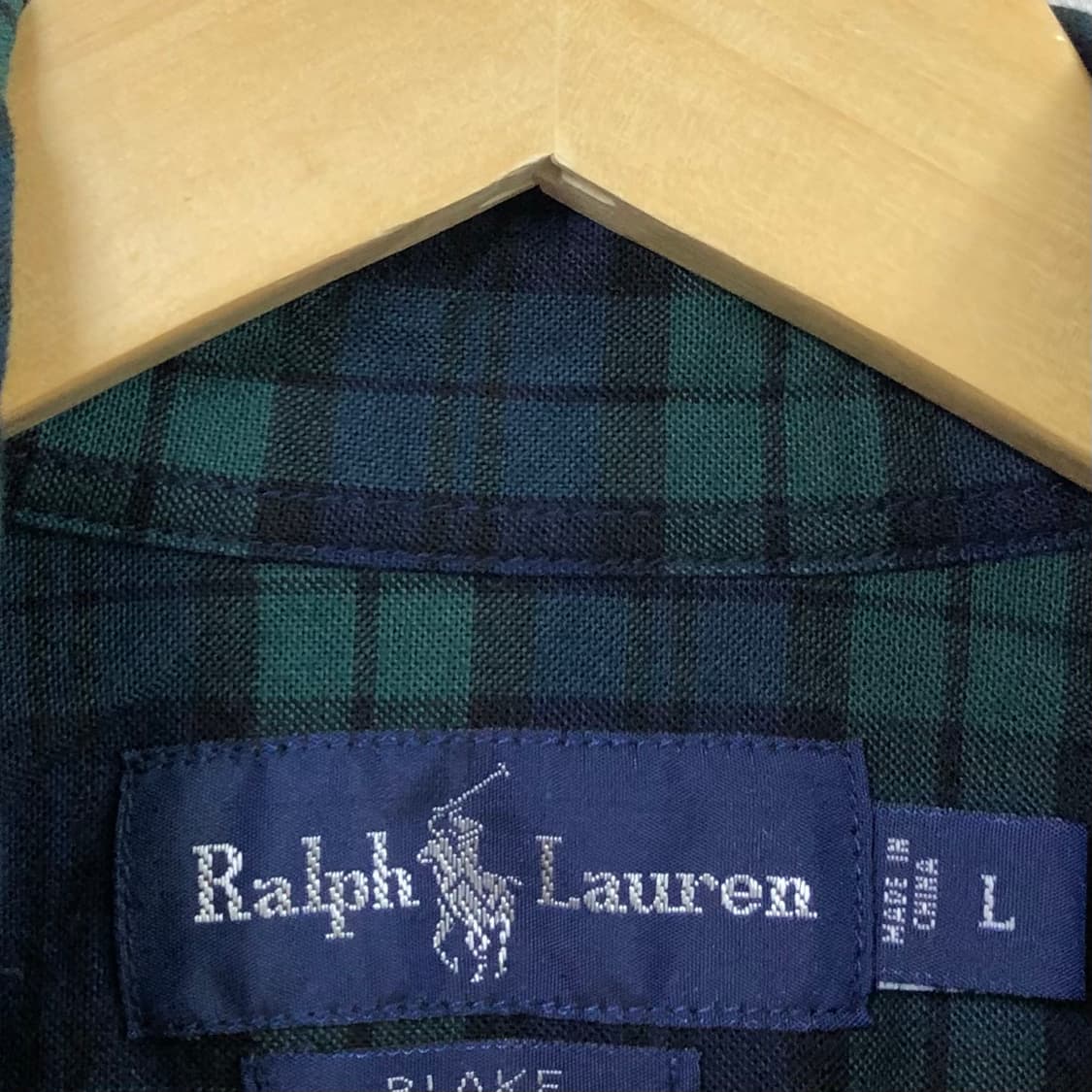 105 폴로 옥스포드 체크 셔츠 상품이미지3