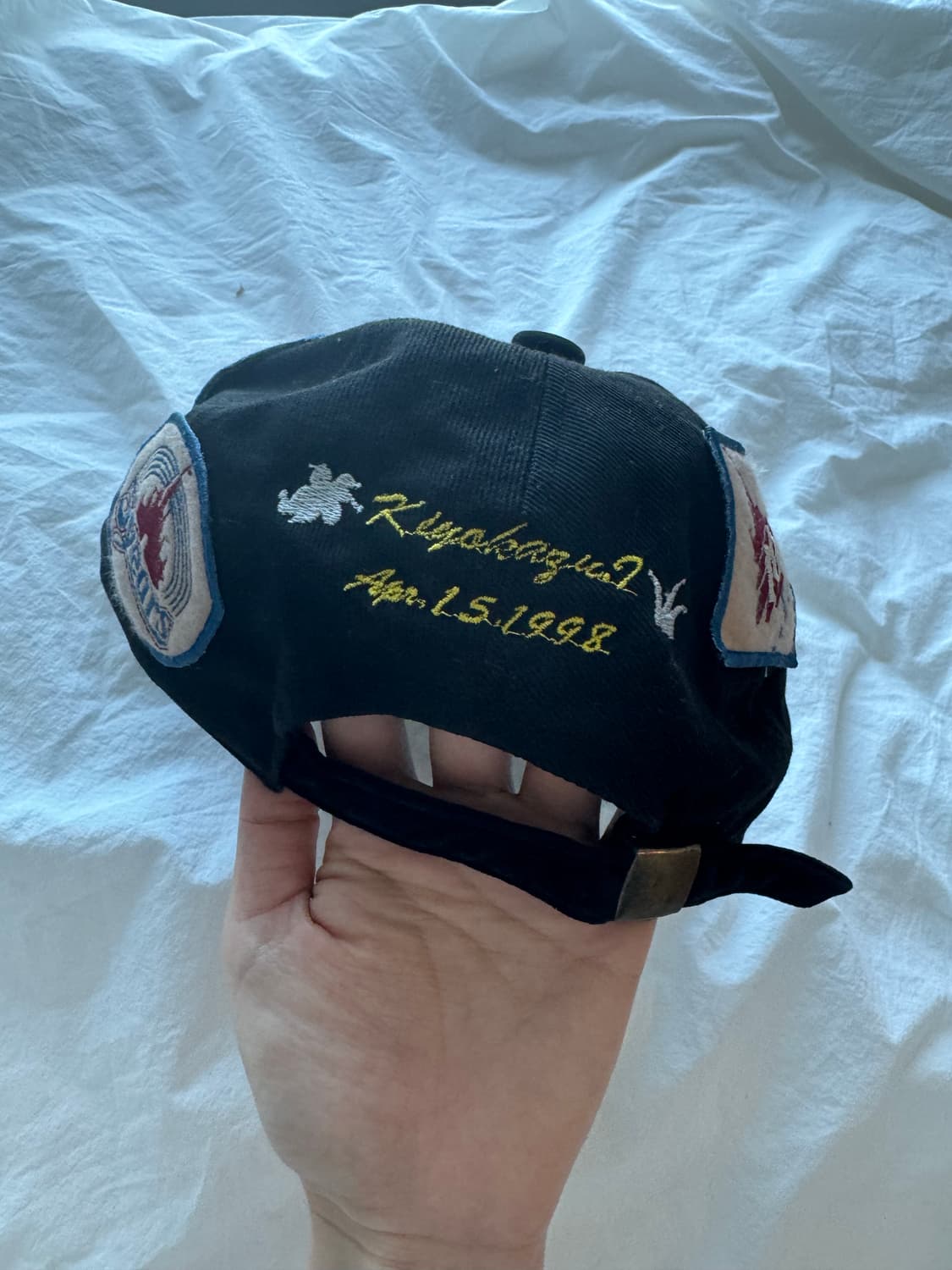 도쿄 디즈니랜드 15주년 빈티지 볼캡 상품이미지3