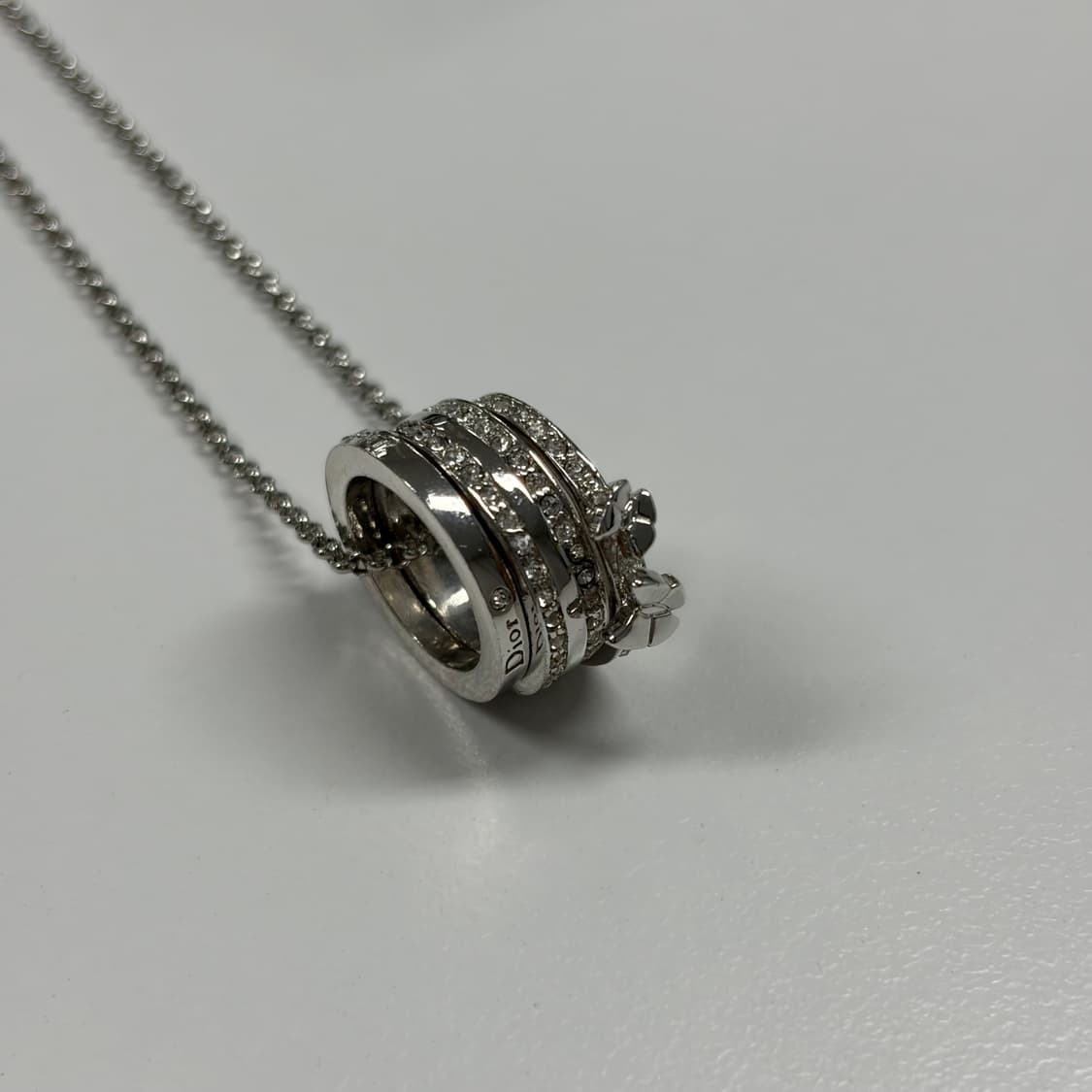 디올 트리플 링 목걸이 상품이미지10