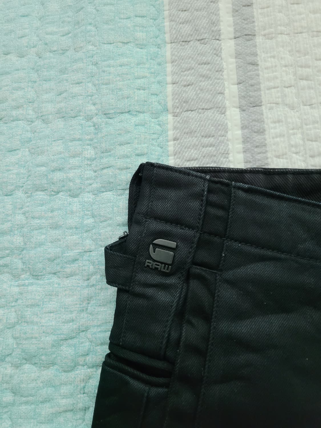 지스타로우 G star raw. 트라우져 스판슬림 블랙코팅진 33사이즈 상품이미지2