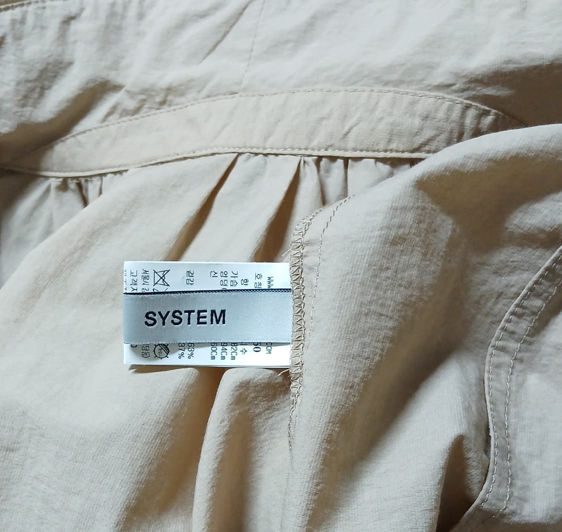 시스템 SYSTEM 빅카라 프릴 블라우스 자켓 상품이미지6