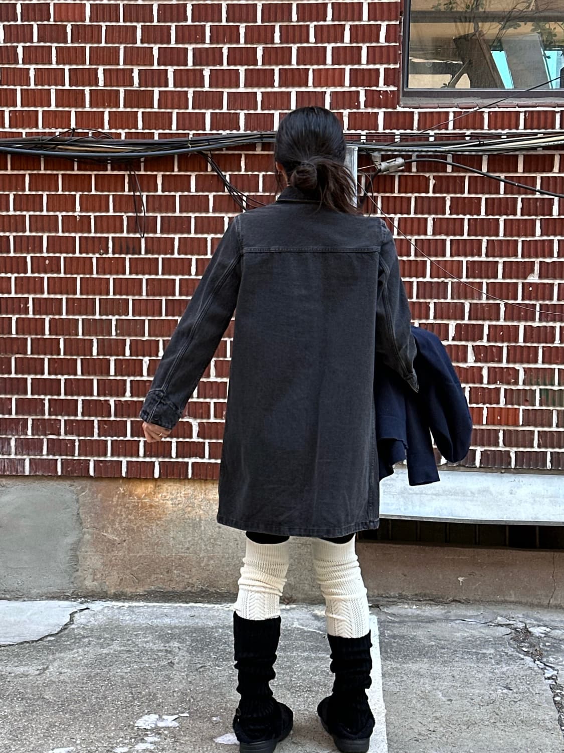 지방시 코트 폴로 가디건 아페쎄 흑청 원피스 코디 상품이미지8