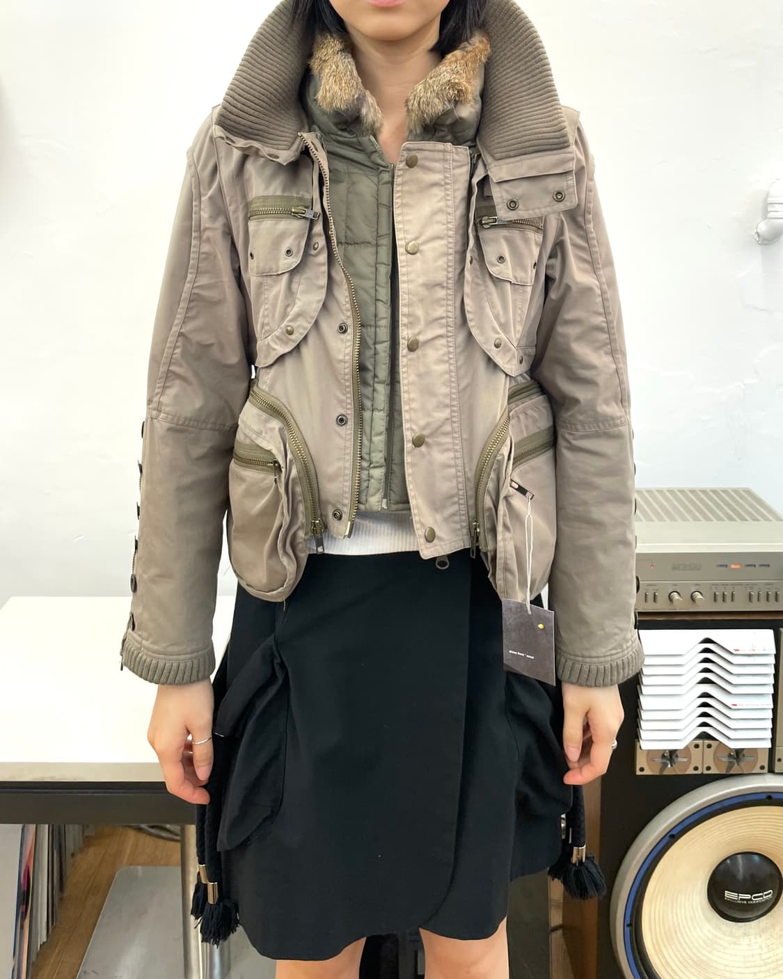 00s Japanese Label 보노 자켓 상품이미지2