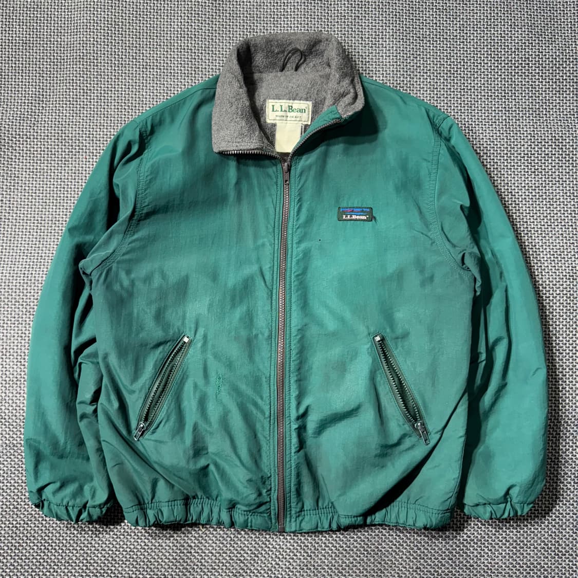 80s 엘엘빈 웜업 자켓 그린 ( 105/OLD-8283 ) 상품이미지1