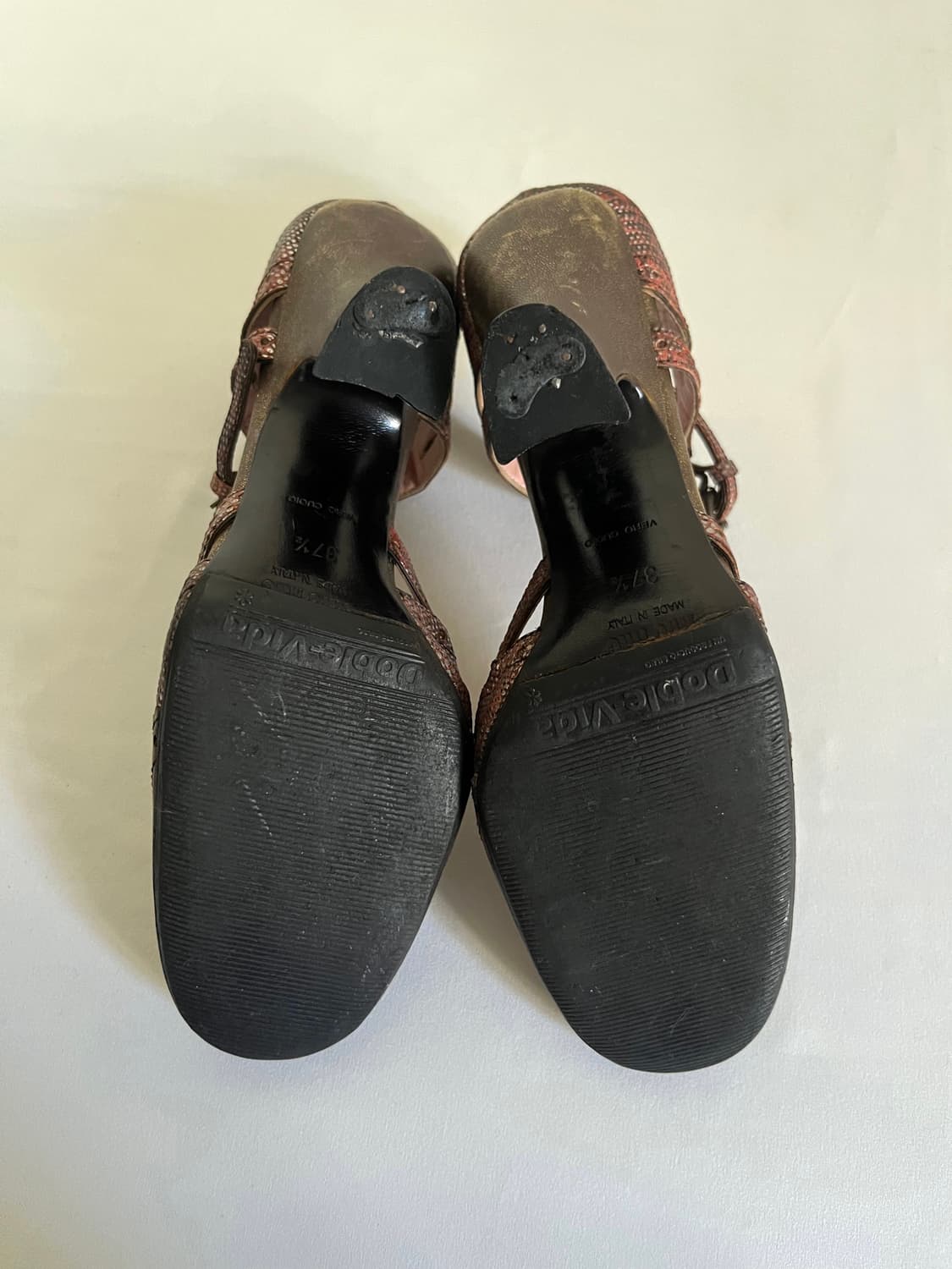MiuMiu 2000’s pink gold heels 상품이미지10