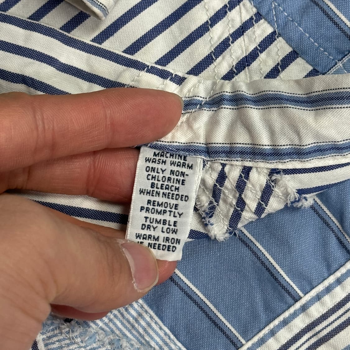 폴로랄프로렌 빈티지 클래식 패치워크 셔츠 M 상품이미지6