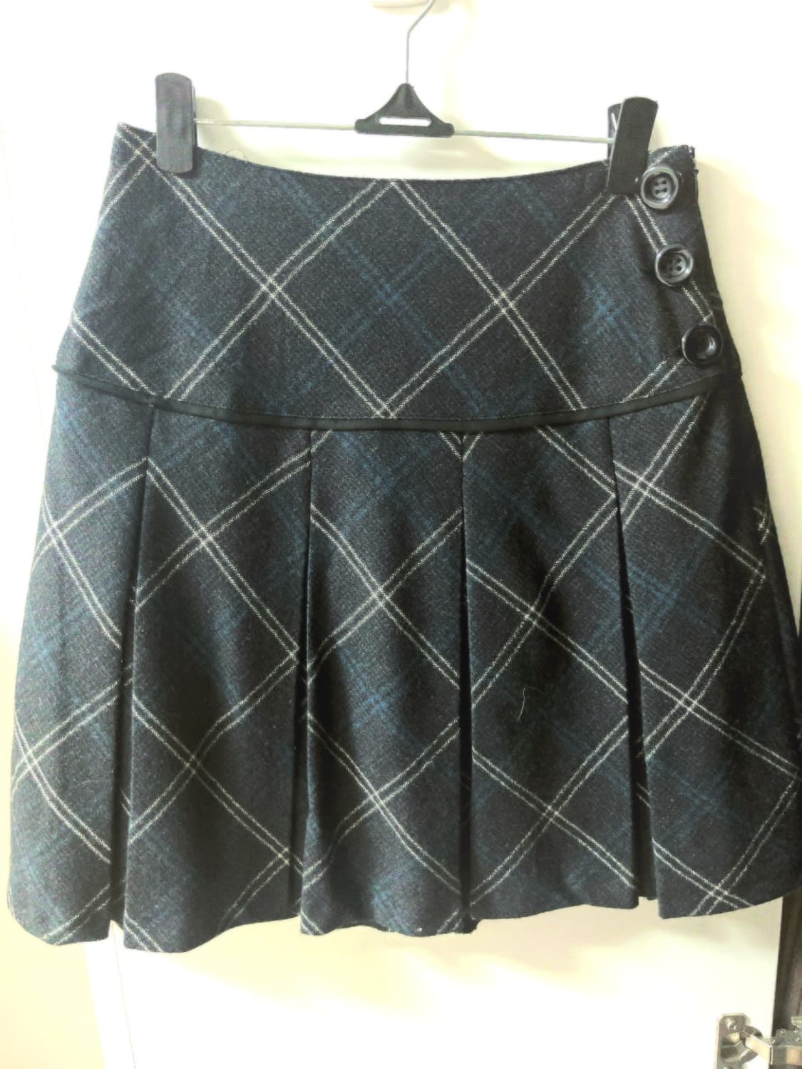 애니시스 anysis 일본빈티지 체크 스커트 상품이미지1