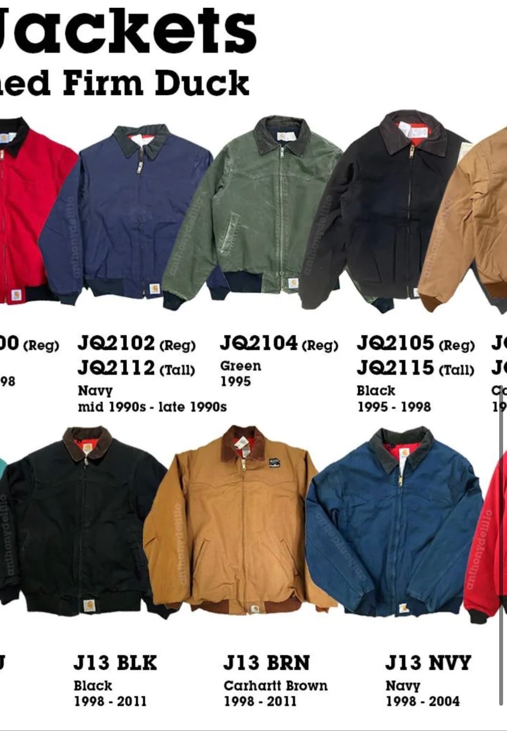 90s 빈티지 칼하트 산타페 워크자켓 상품이미지6