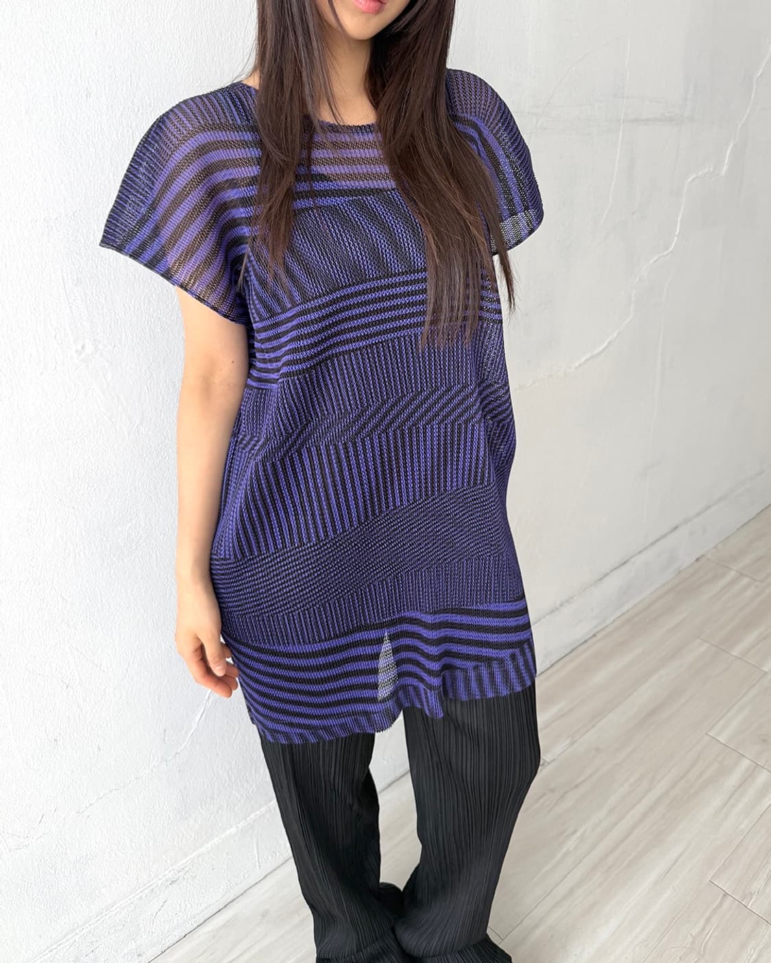 Issey Miyake Pleats Please Purple Top 상품이미지7