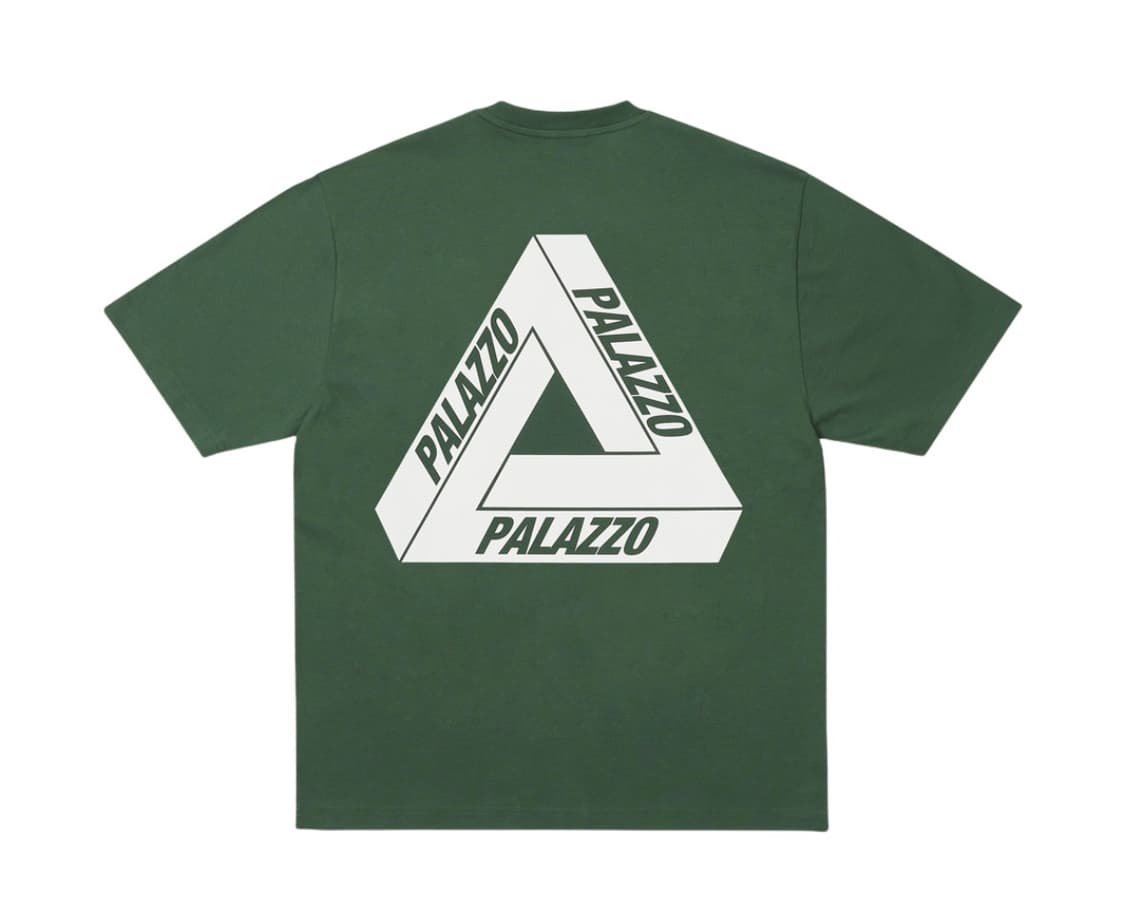 팔라스 링구얼 반팔 티셔츠 그린 XL 상품이미지1