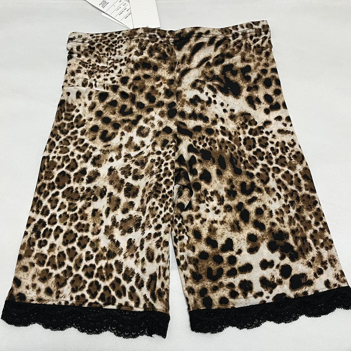 [F]퍼버즈 25fw Lace Trim 쇼츠/레오파드 상품이미지2