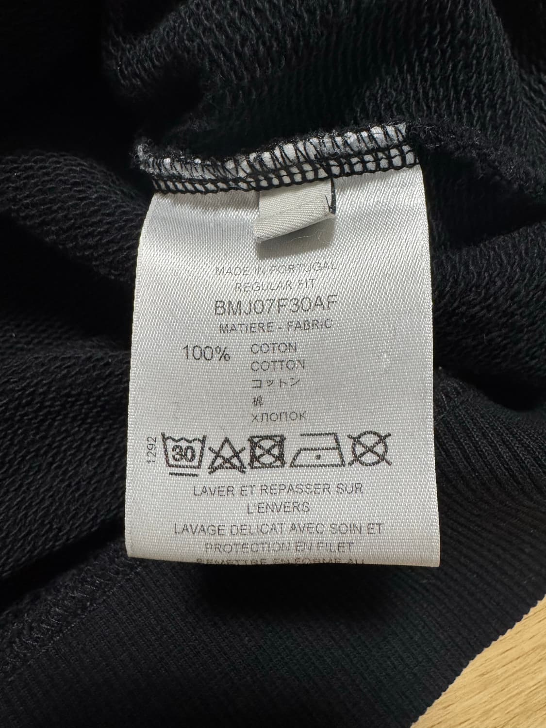 지방시 스페이스 로고 후드 XL 상품이미지3