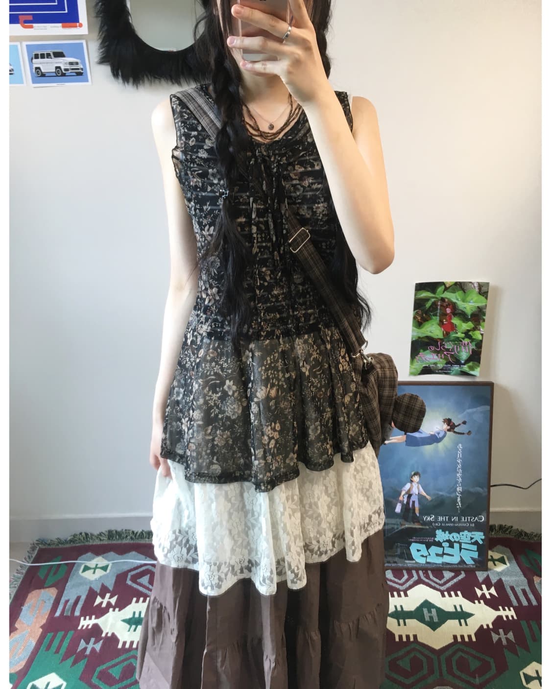 mocha lace bloom set (4ps) 상품이미지5