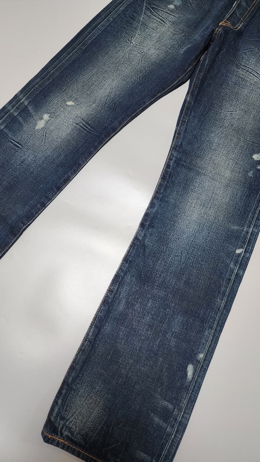 리바이스 501 셀비지 페인팅 (W30) levis 501 상품이미지5