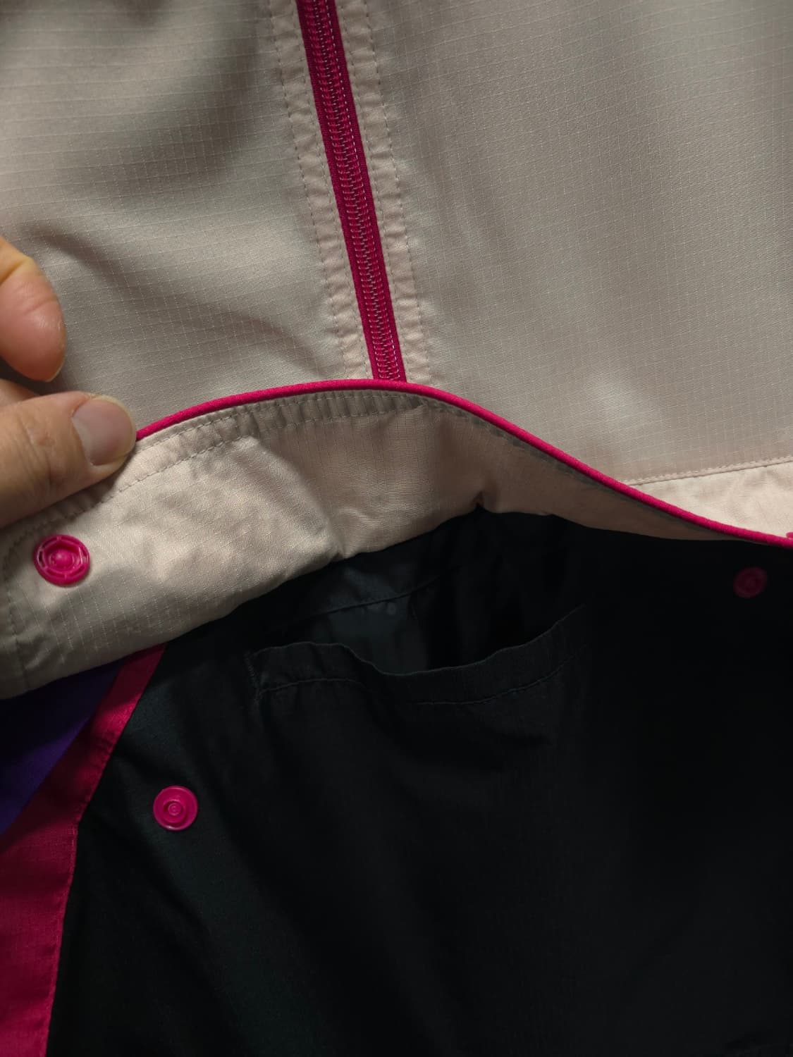 리복 클래식 CL F 레트로 트레일 하프 집업 아노락 (XL) 상품이미지5