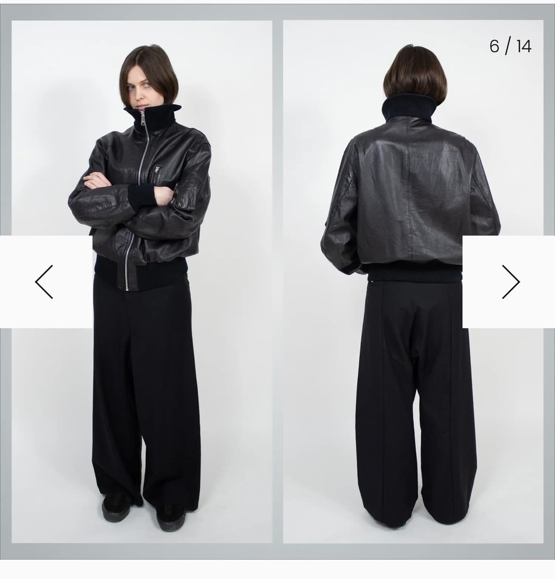 독일군 레더 항공 자켓 상품이미지9