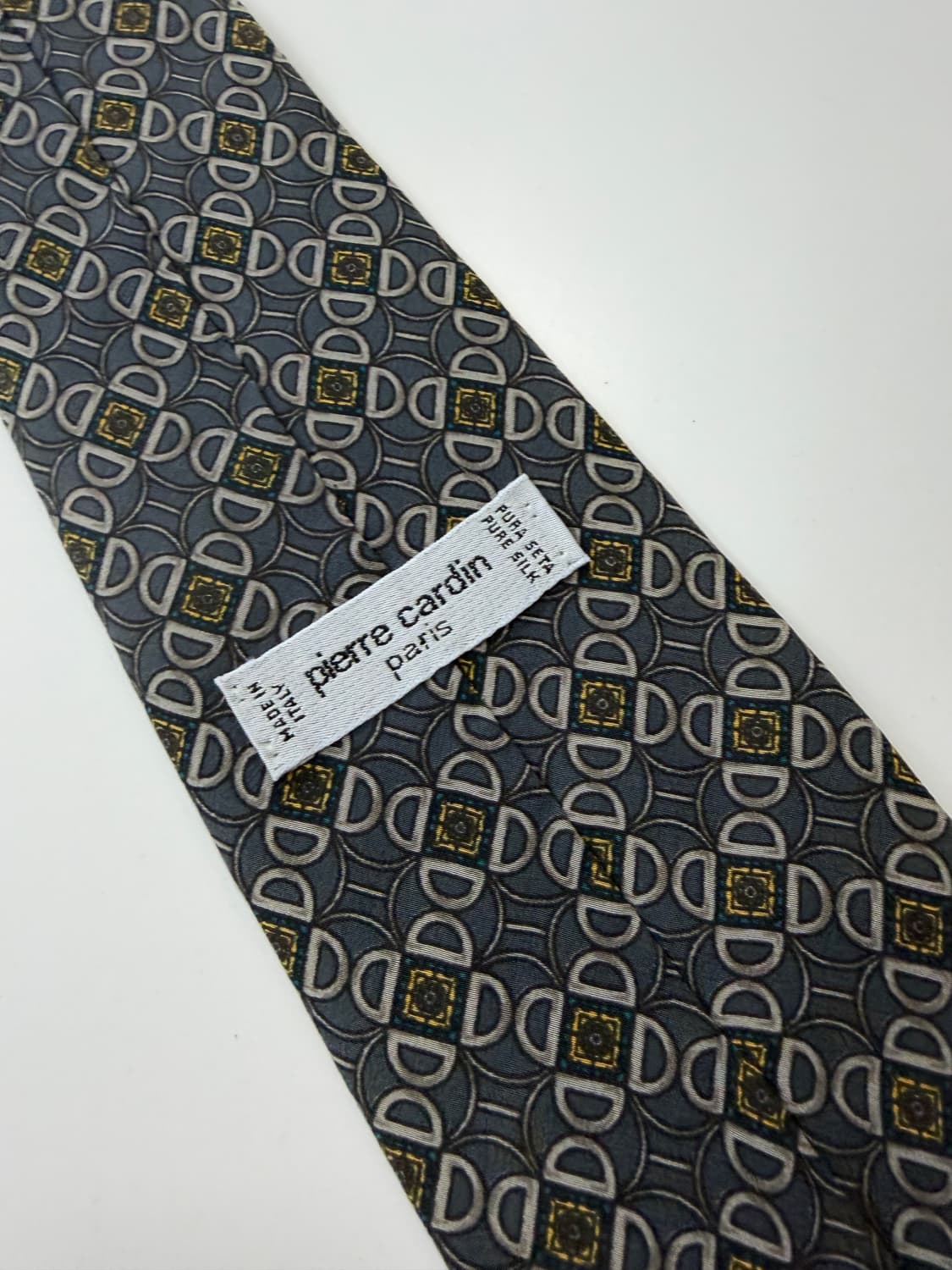피에르가르뎅(Pierre cardin) 실크 넥타이 9.5cm 상품이미지6