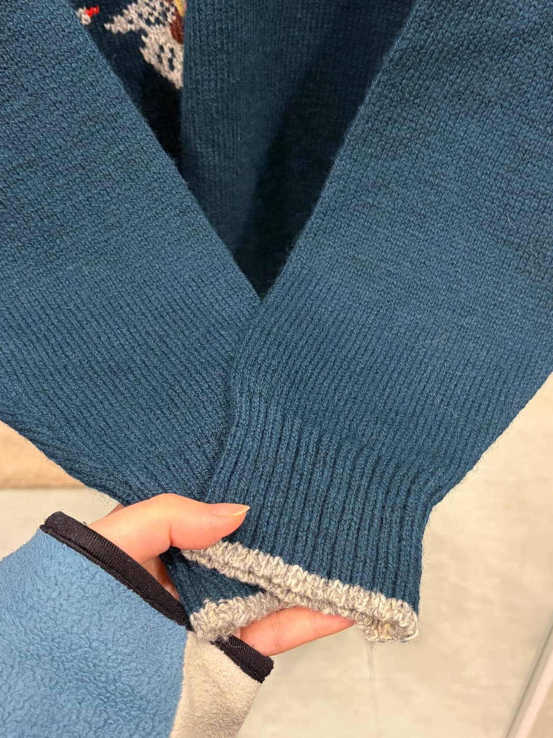 Vtg 빈티지 덕 패턴 니트 상품이미지3