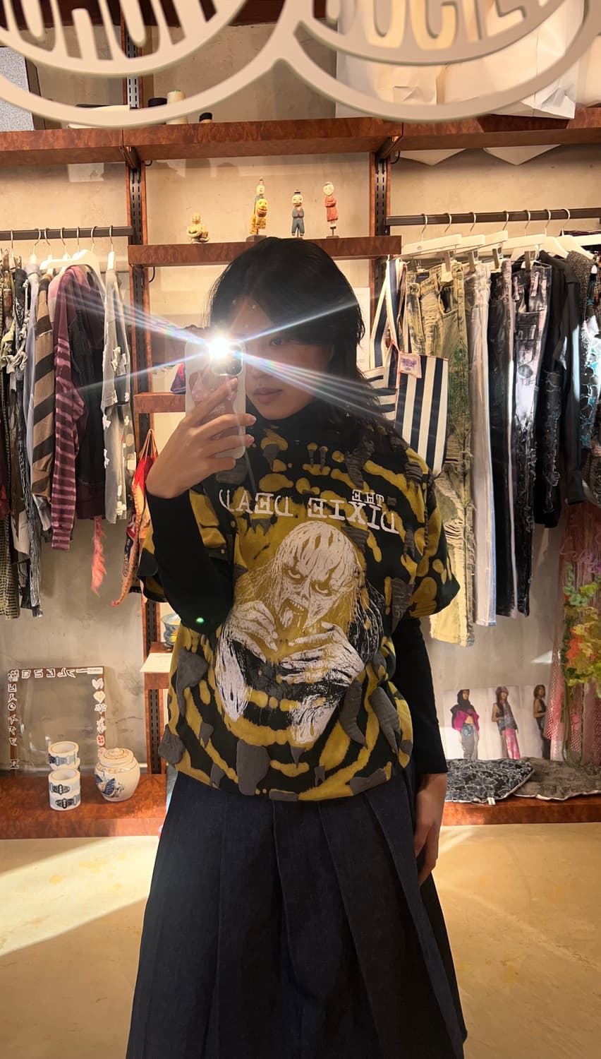 EPI•TAPH Gothic print T-shirts 상품이미지6