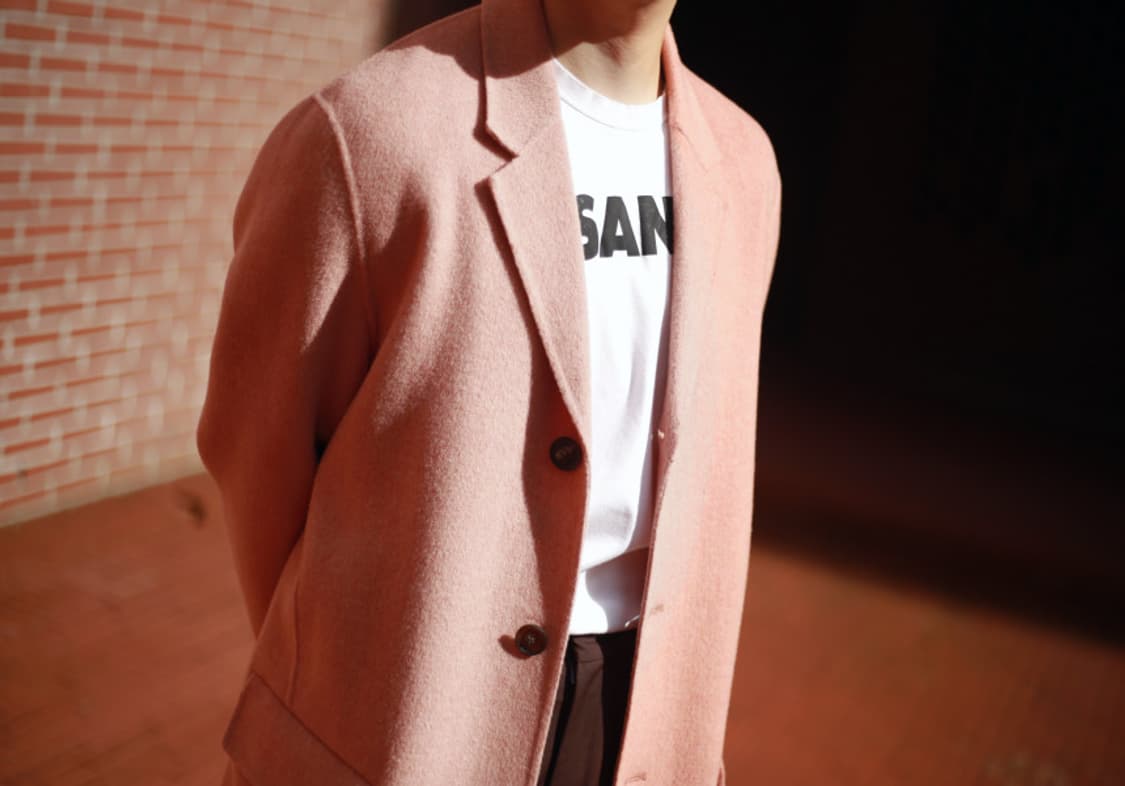 (Unisex) 캐시미어 핸드메이드 코트 상품이미지3