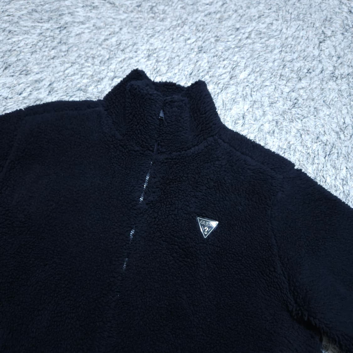 게스Guess) XL 남자 뽀글이 양털점퍼 상품이미지4