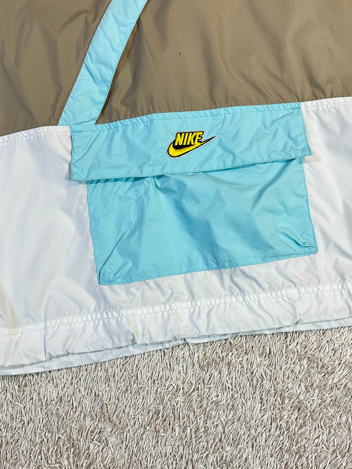 나이키 NIKE 컬러블록 크롭 아노락 바람막이 자켓 상품이미지3