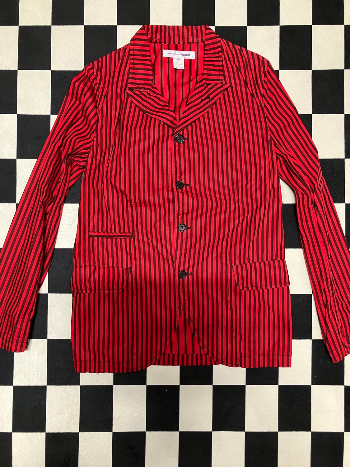 Comme des garcons shirt 스트라이프 자켓 상품이미지1