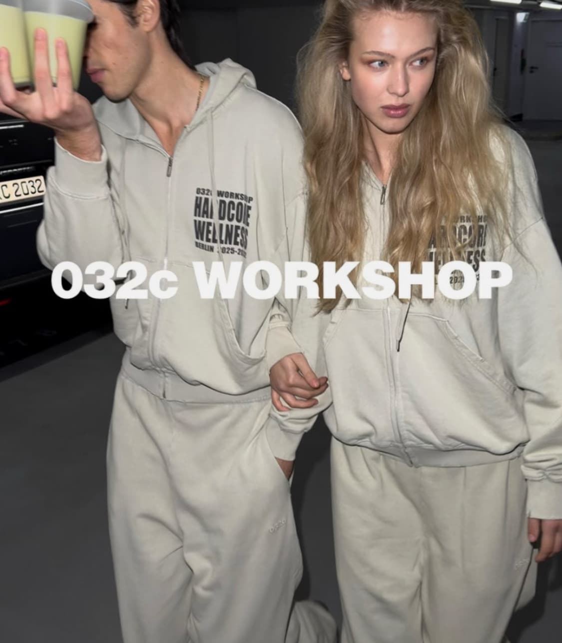 032c hardcore 후드집업 상품이미지1