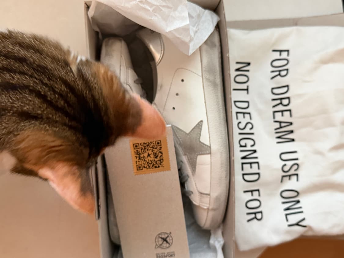 골든구스 슈퍼스타 화이트 실버탭 37 상품이미지7