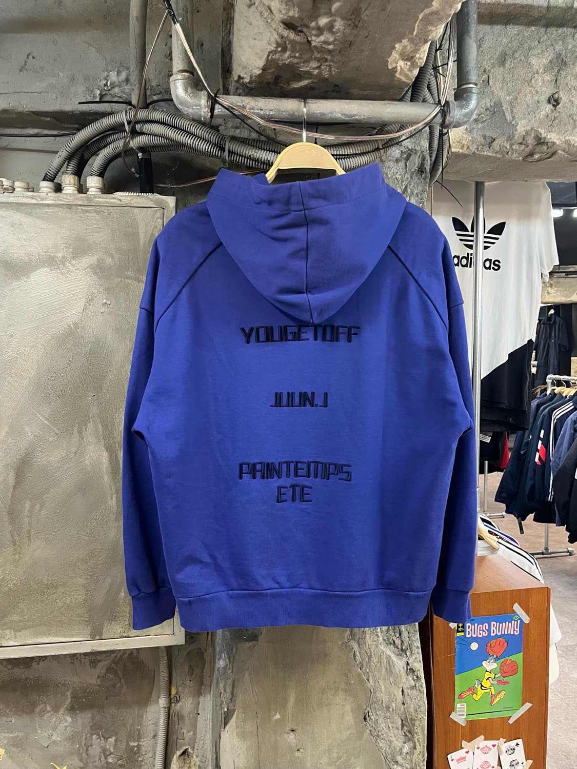 준지 juun.j 22 fw 후드티 블루 S #csz2679 상품이미지1