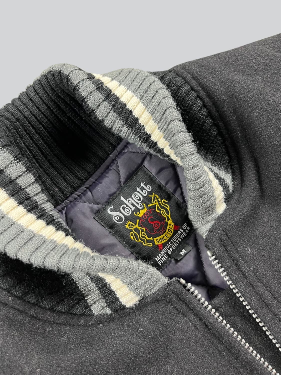 Schott 울 바시티 자켓 상품이미지4