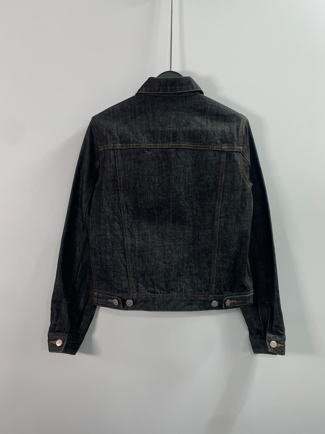 버버리 우먼스 노바체크 흑청 데님 자켓 (on.474) 상품이미지3