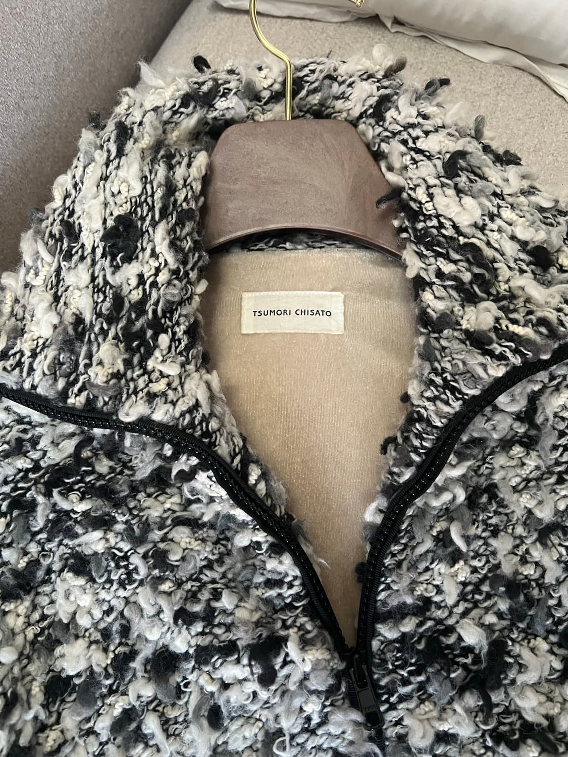 Tsumori Chisato White Fur jacket 상품이미지2