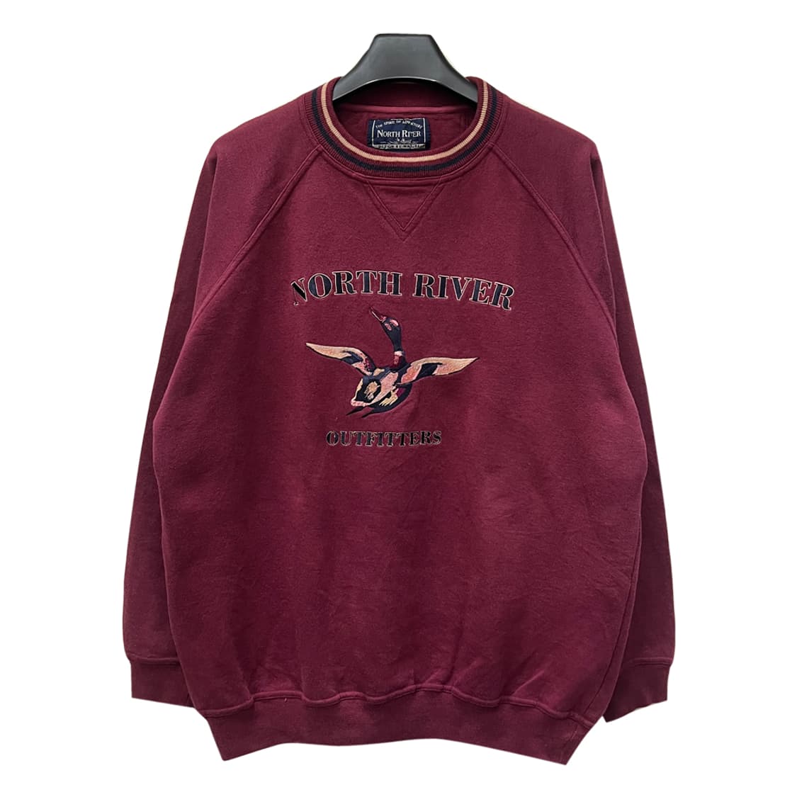 USA 빈티지 North River 자수 맨투맨 L 상품이미지1